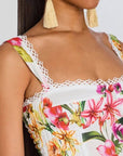 Long Dress Maui in White Bliss