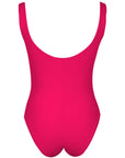 Smart V-Neck One Piece in Rose