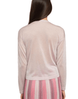 Gala Short Cardigan in Powdery Pink