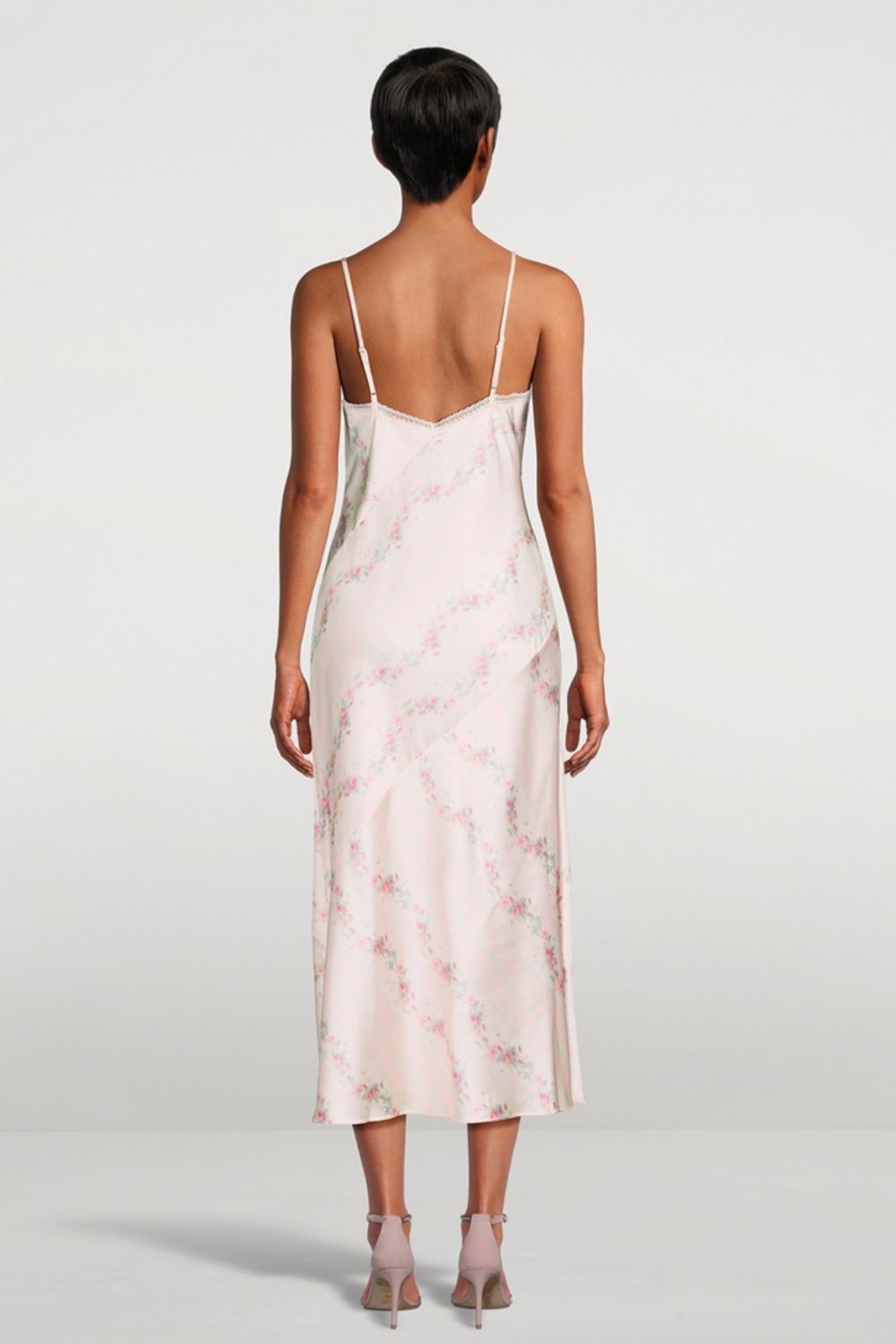 Ermon Dress in Apricot Medley