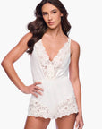 Romanza Romper in Moon Ivory