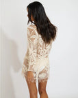 Galia Long Sleeve Cover Up