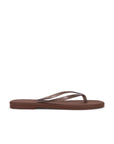 Aqua Flip Flop in Brown