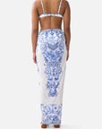 Multi Wear Long Sarong in Ceramic Panoramic