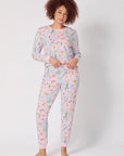 New York New York Long Sleeve Pajama Set