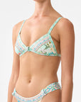 Knot Tri Bikini Set in Just Coasting