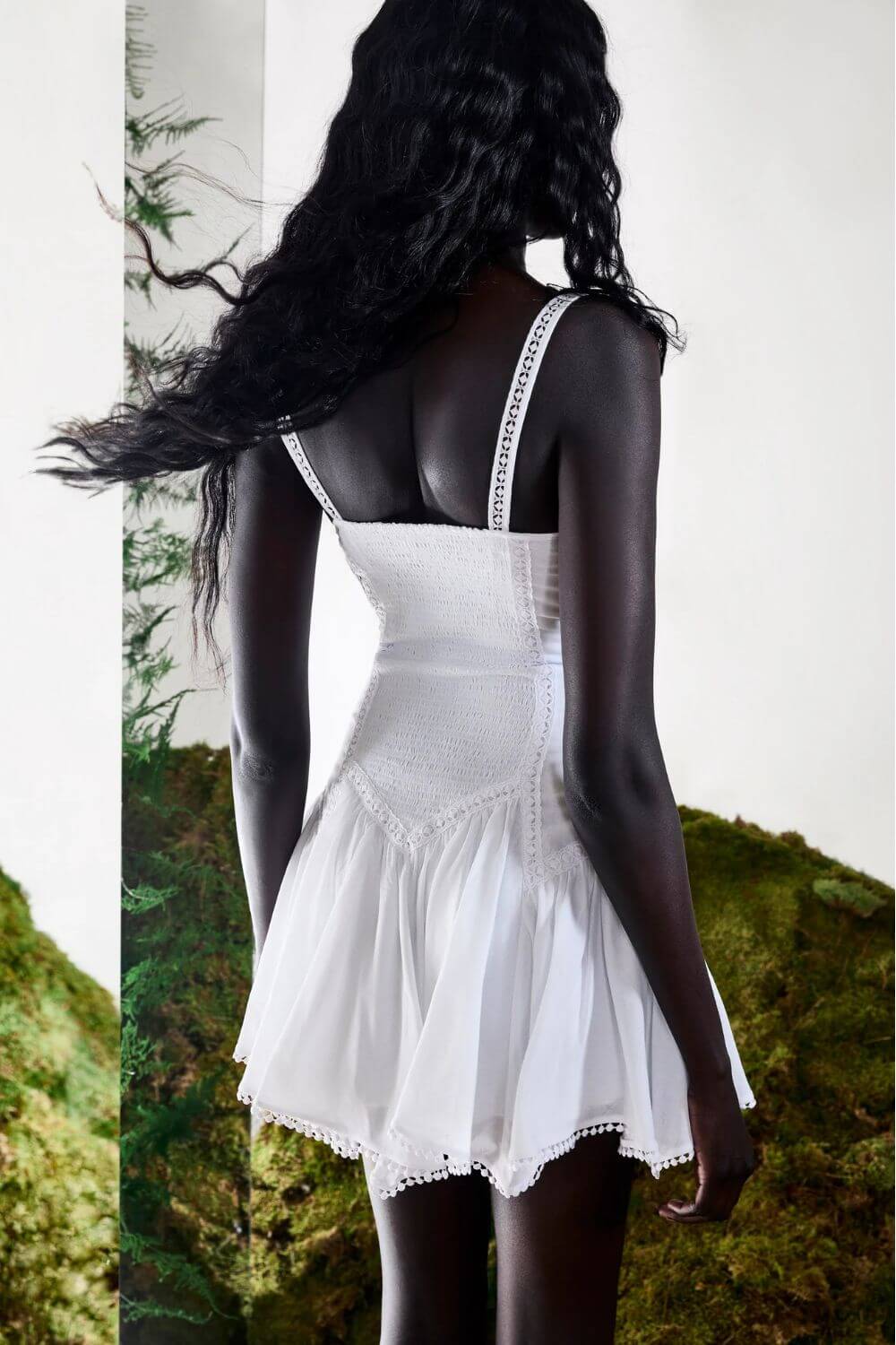 Lira Dress in White