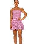 Opal Mini Dress in Rose