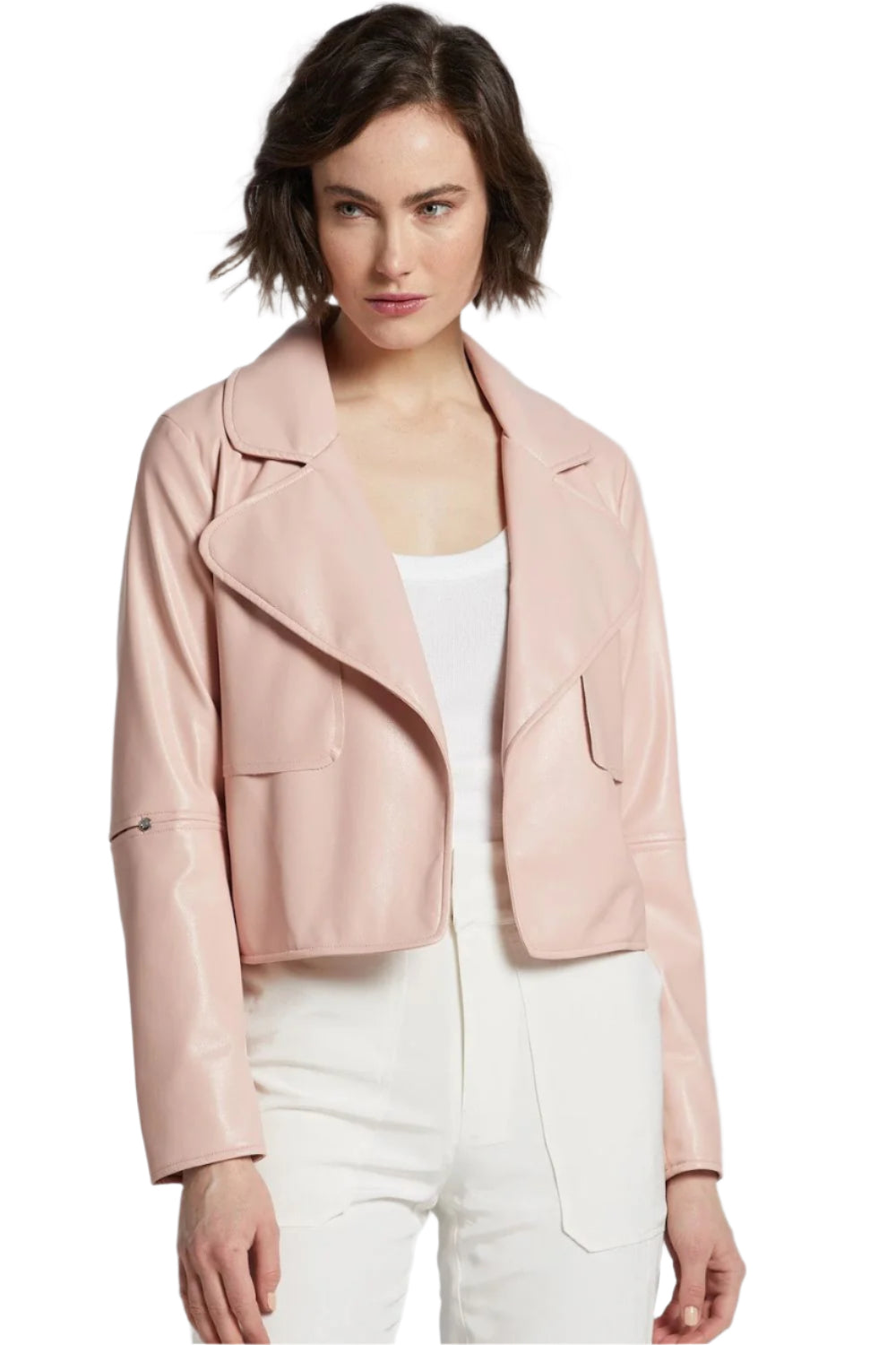 Ninon Short Leather Jacket