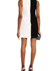Sans Faff Monochrome Muse Mini Dress in Black