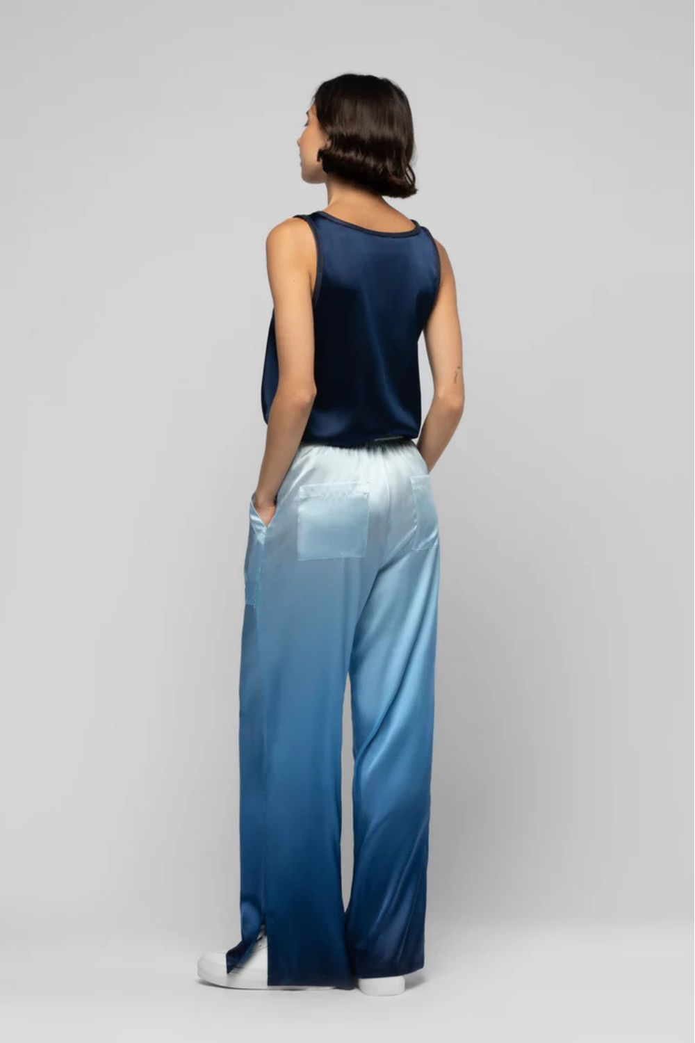 Silk Drawstring Pants
