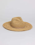 Raffia Crochet Continental Hat