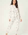 My Dog is My Valentine Long Jogger PJ Set