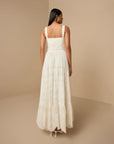Adya Long Dress in Off-White
