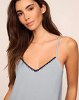 Frida Cami and Pant Set in Gray Dawn/Navy