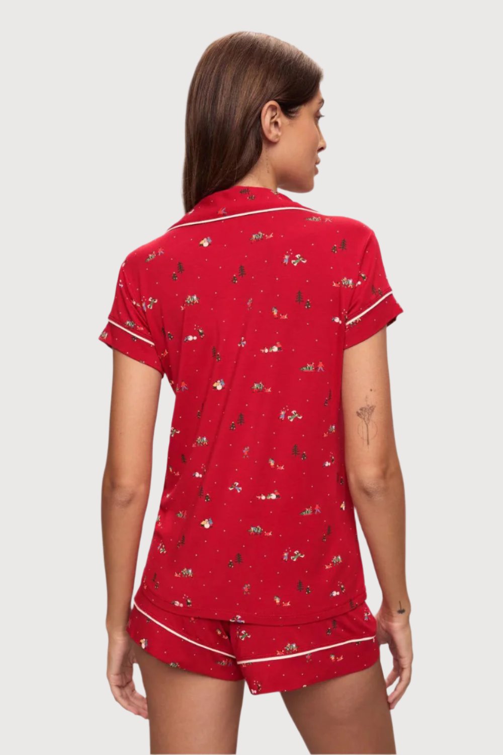 Gisele Shortie PJ Set in Winter Wonderland