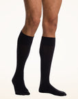 Cotton Velvet Knee-Highs