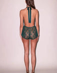 Untie Me Playsuit in Crystal Teal