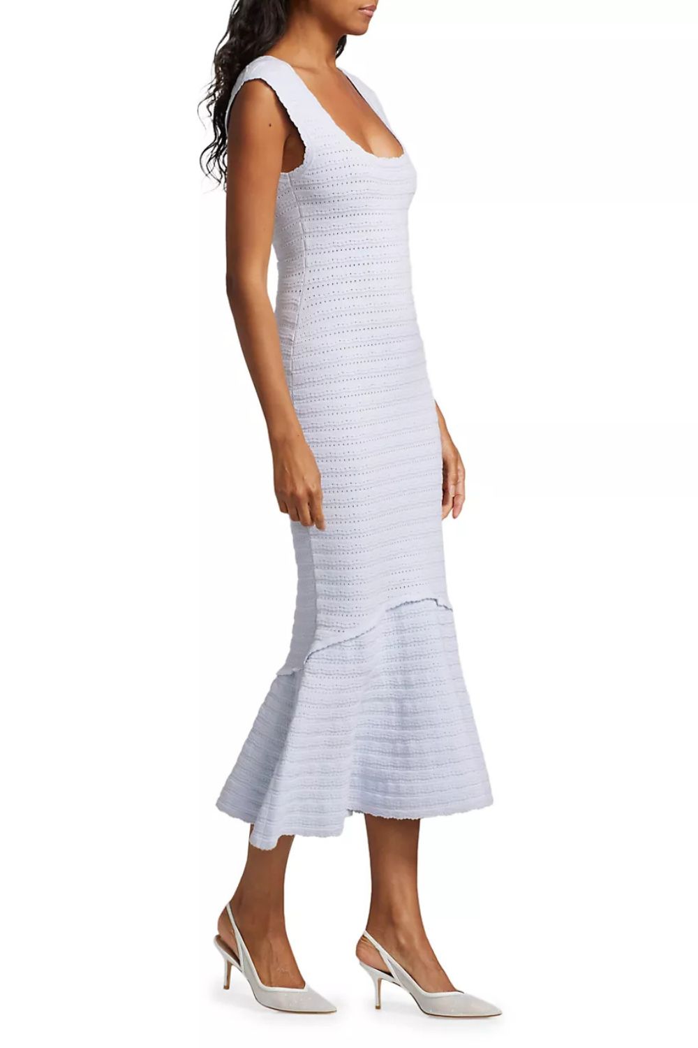 Leigh Dress in Morning Sky
