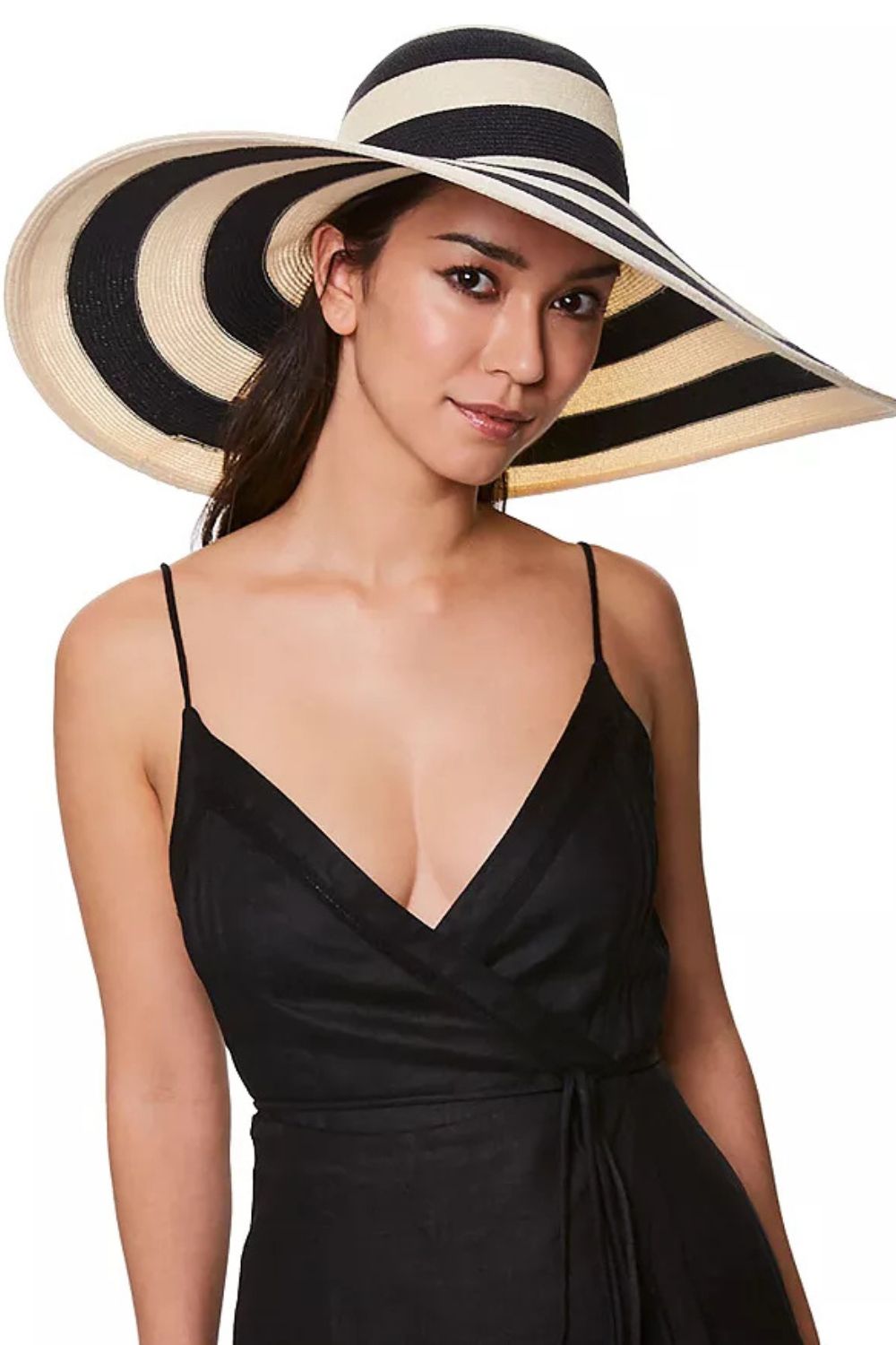 Sunny Hat in Black/Ivory