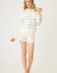 Lime Sunshine Hoodie and Short Set