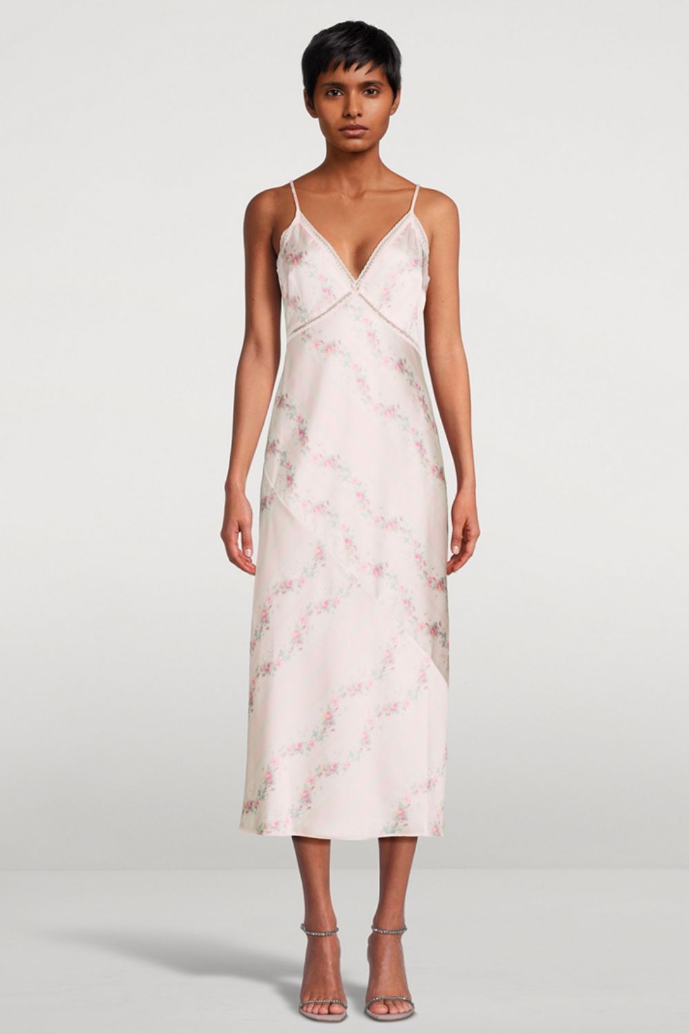 Ermon Dress in Apricot Medley