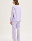 Essentiel Long Pj Set in Mauve
