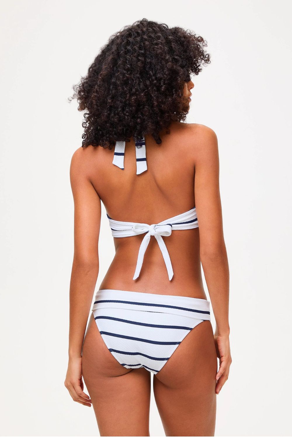 Nautical Stripe U Bar Bikini D-G Cups