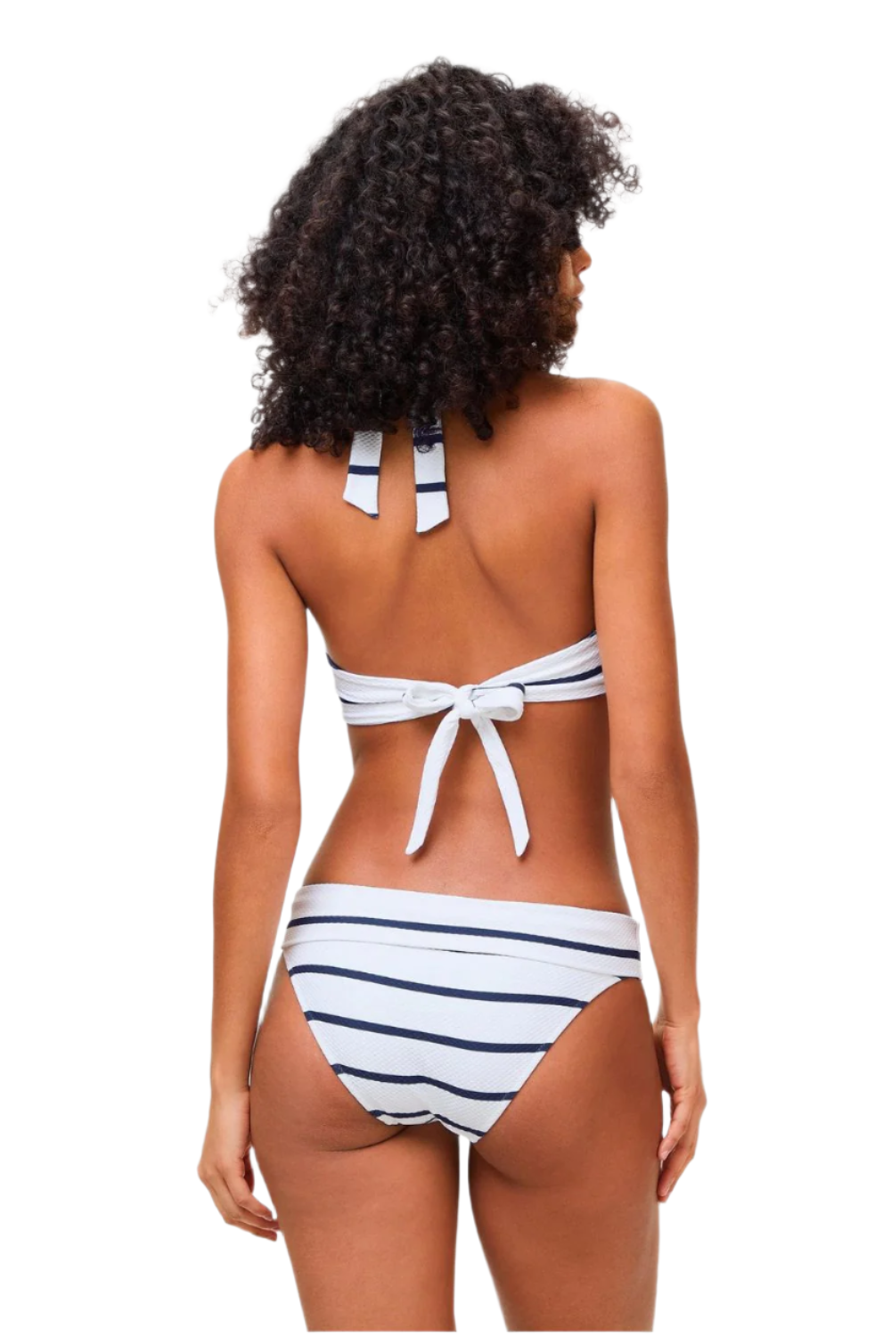 Nautical Stripe U Bar Bikini D-G Cups