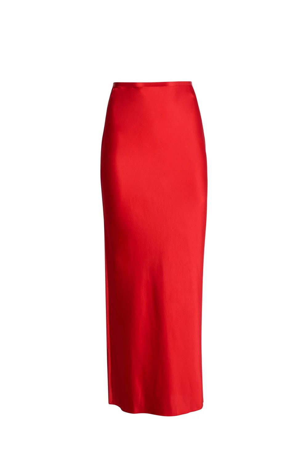 Rose Valentine Midi Skirt in Rouge