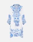 Wide Body Kaftan in Ceramic Panoramic