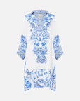 Wide Body Kaftan in Ceramic Panoramic