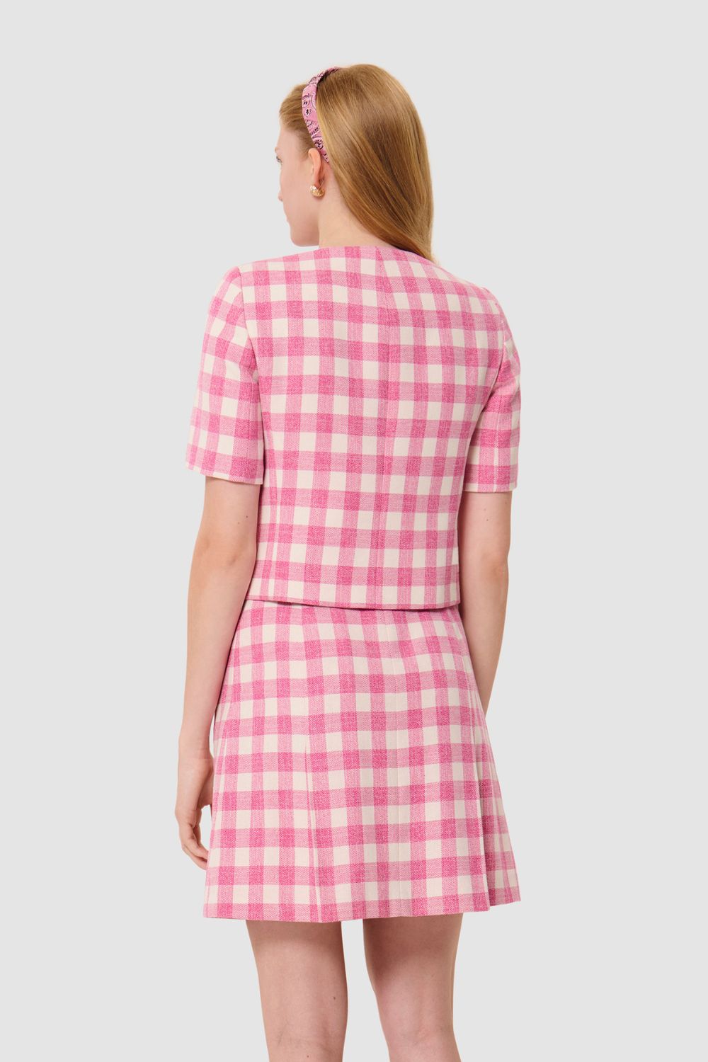 Vanita Gingham Jacket