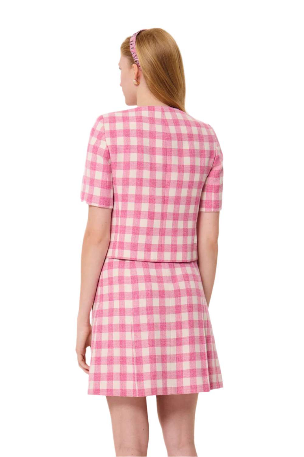 Vanita Gingham Jacket