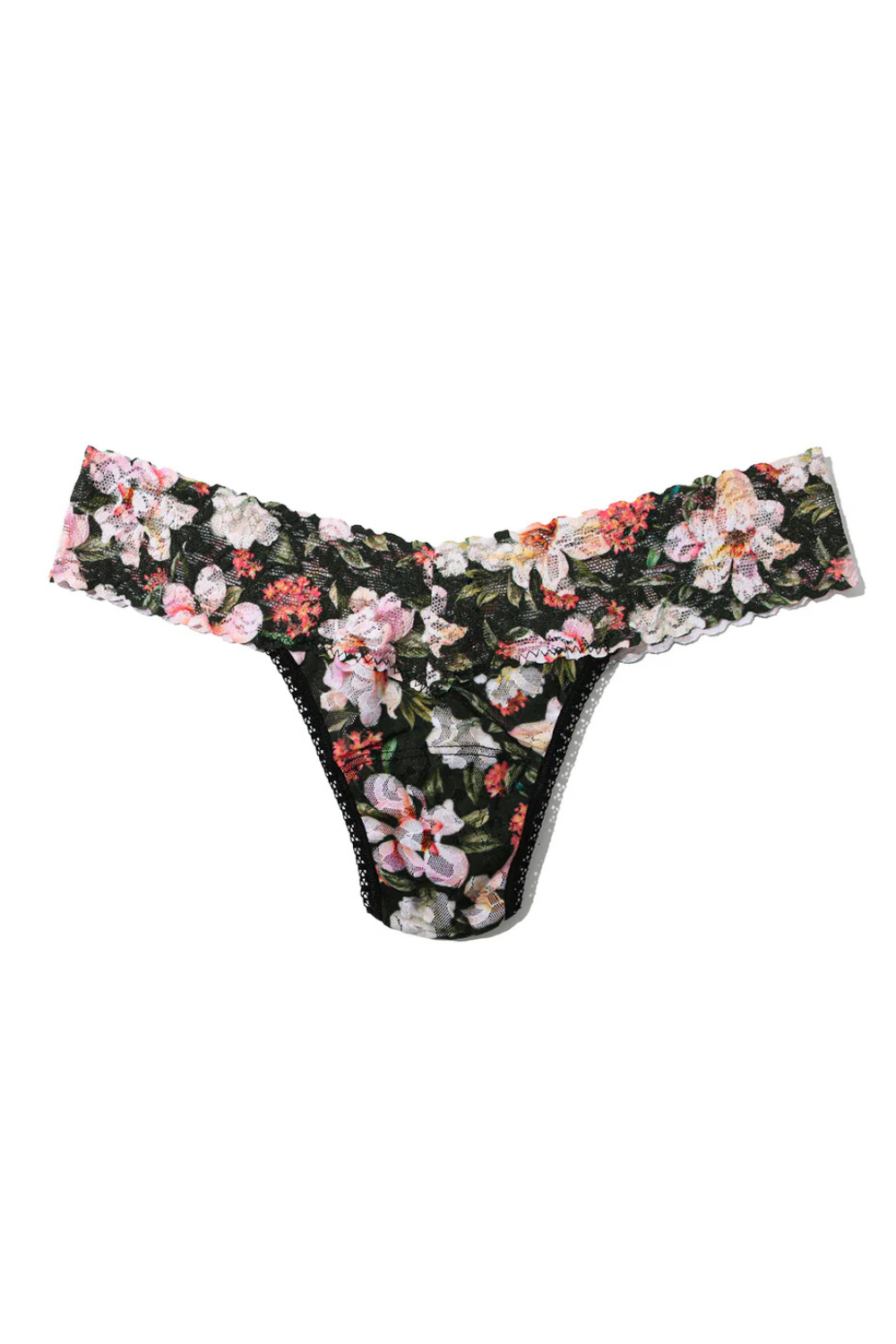 Dark Room Blooms Low Rise Thong