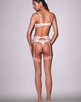 Frankie Lace Garter in Ivory