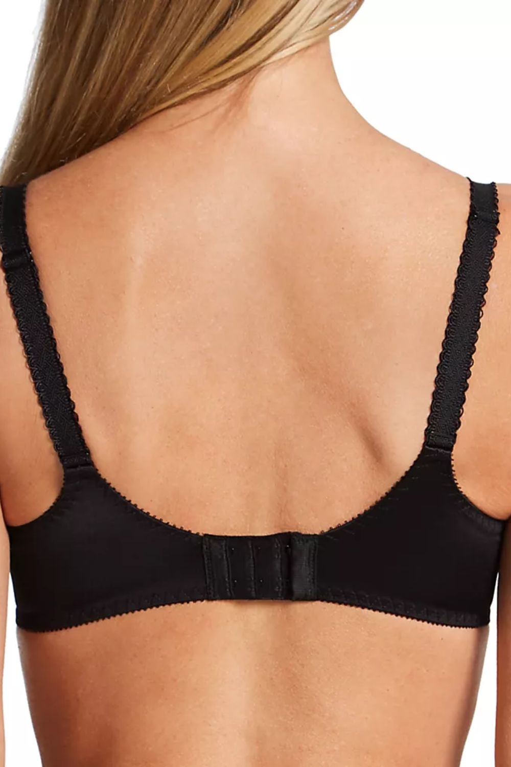 Leia Seamless Full Cup Bra in Black