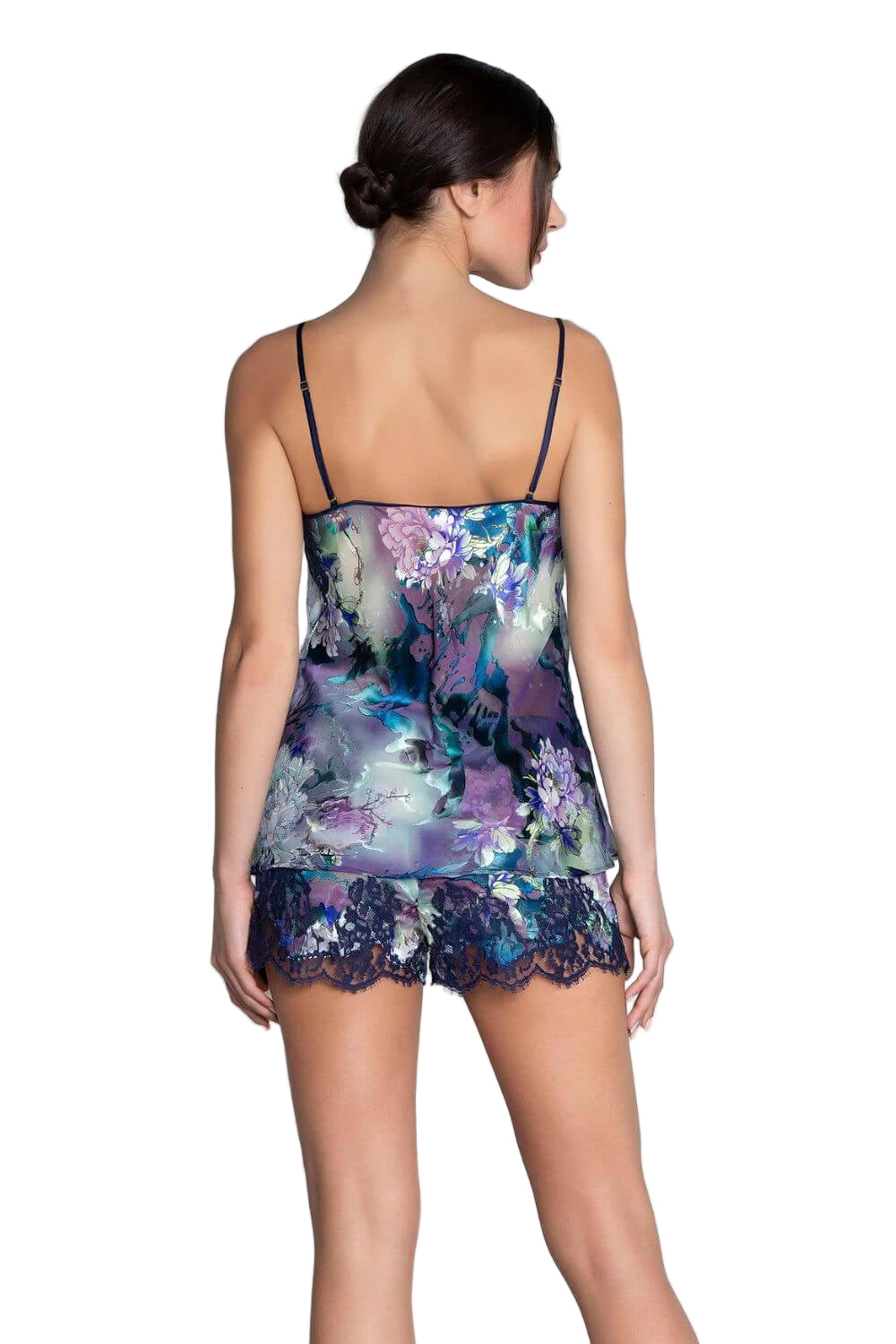 Deesse Desir Camisole & Shorts Set in Mauve Desir