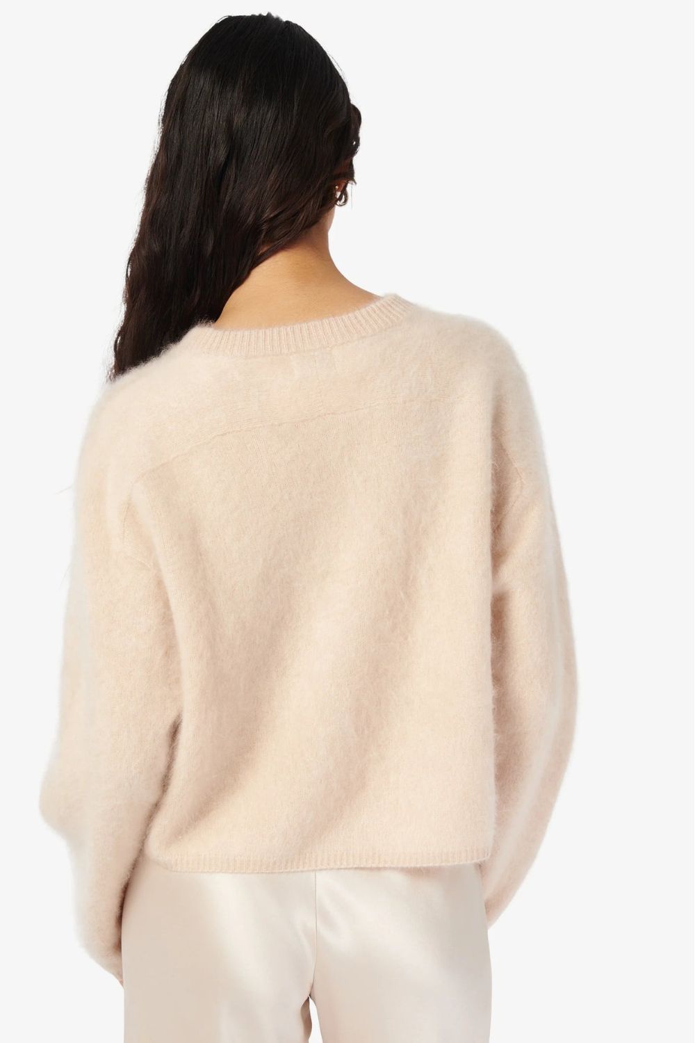 Niall Cashmere Sweater in Oat