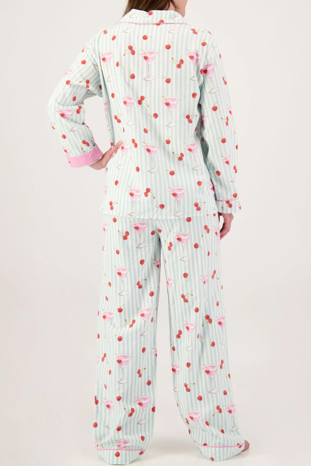 Ma Cherie Flannel Long PJ Set