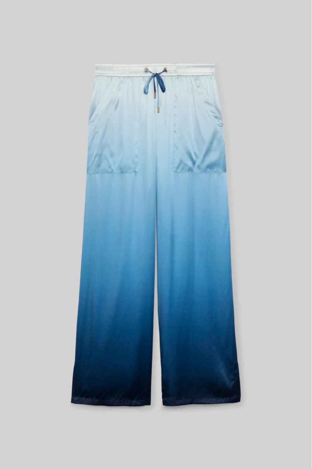 Silk Drawstring Pants