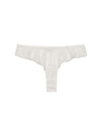 Jasmine Lace Cami & Flutter Panty Set in Ivory