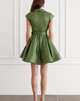 Juliette Mini Dress in Green