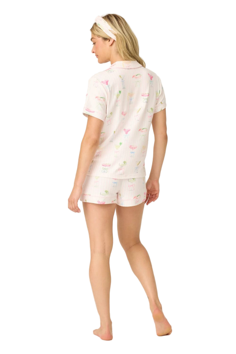 Pretty Punch Short Sleeve and Shorts Pajama Set