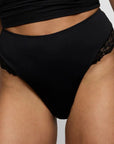 Soft Studio Thong in Black