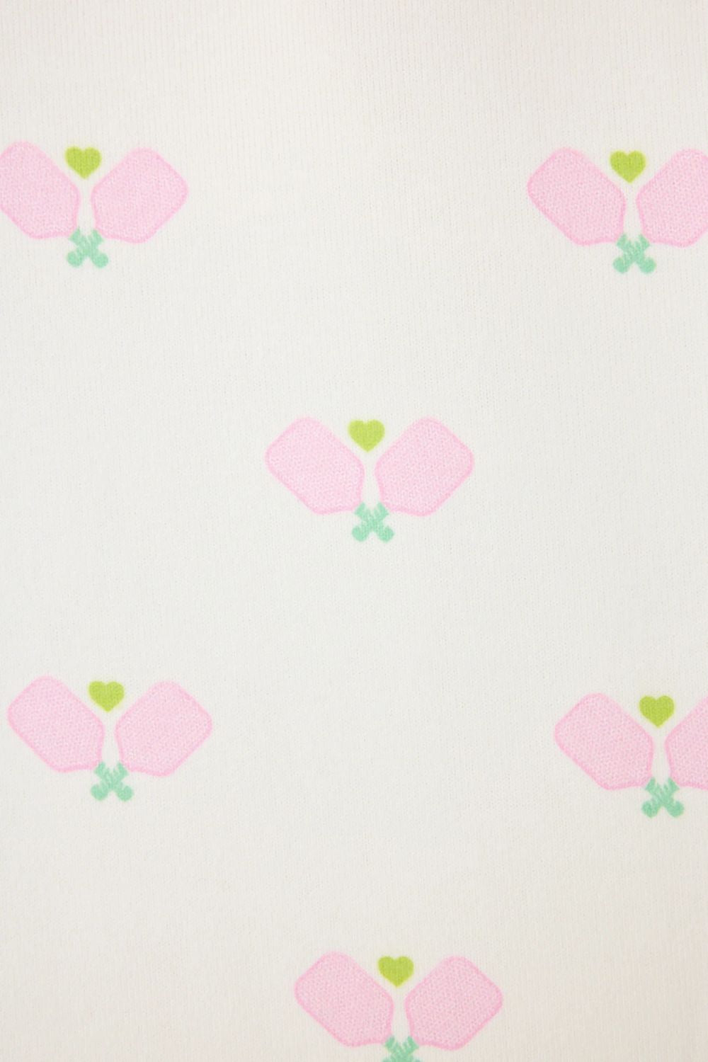 Peachy Heart Long Pajama Set