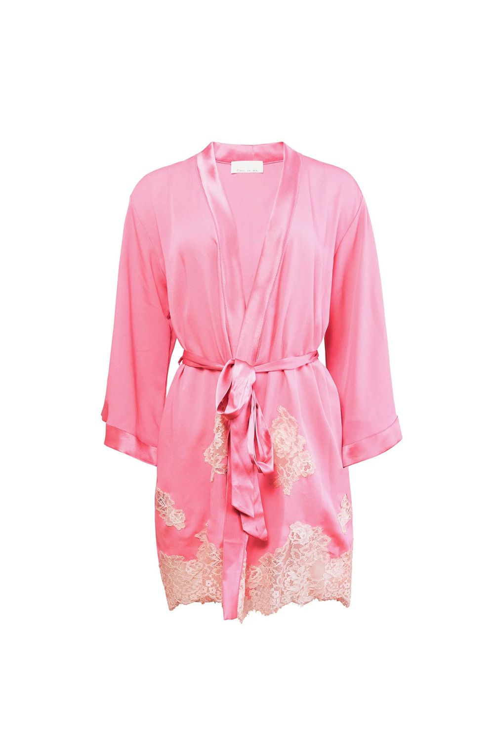 Fleur du Mal | Juliet Lace Robe | Watermelon | Size M/L