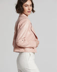 Ninon Short Leather Jacket