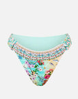 Knot Tri Bikini Set in Just Coasting