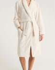 Luxe Plush Robe in Natural